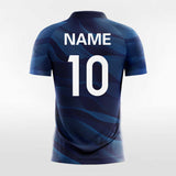 Navy Custom Soccer Uniform