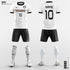 Custom Club Soccer Jerseys White and Black