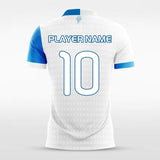 Blue Custom Soccer Uniform