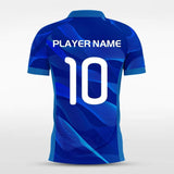 Blue Men Soccer Jersey