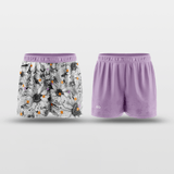 Pixel Flower Customized Reversible Training Shorts