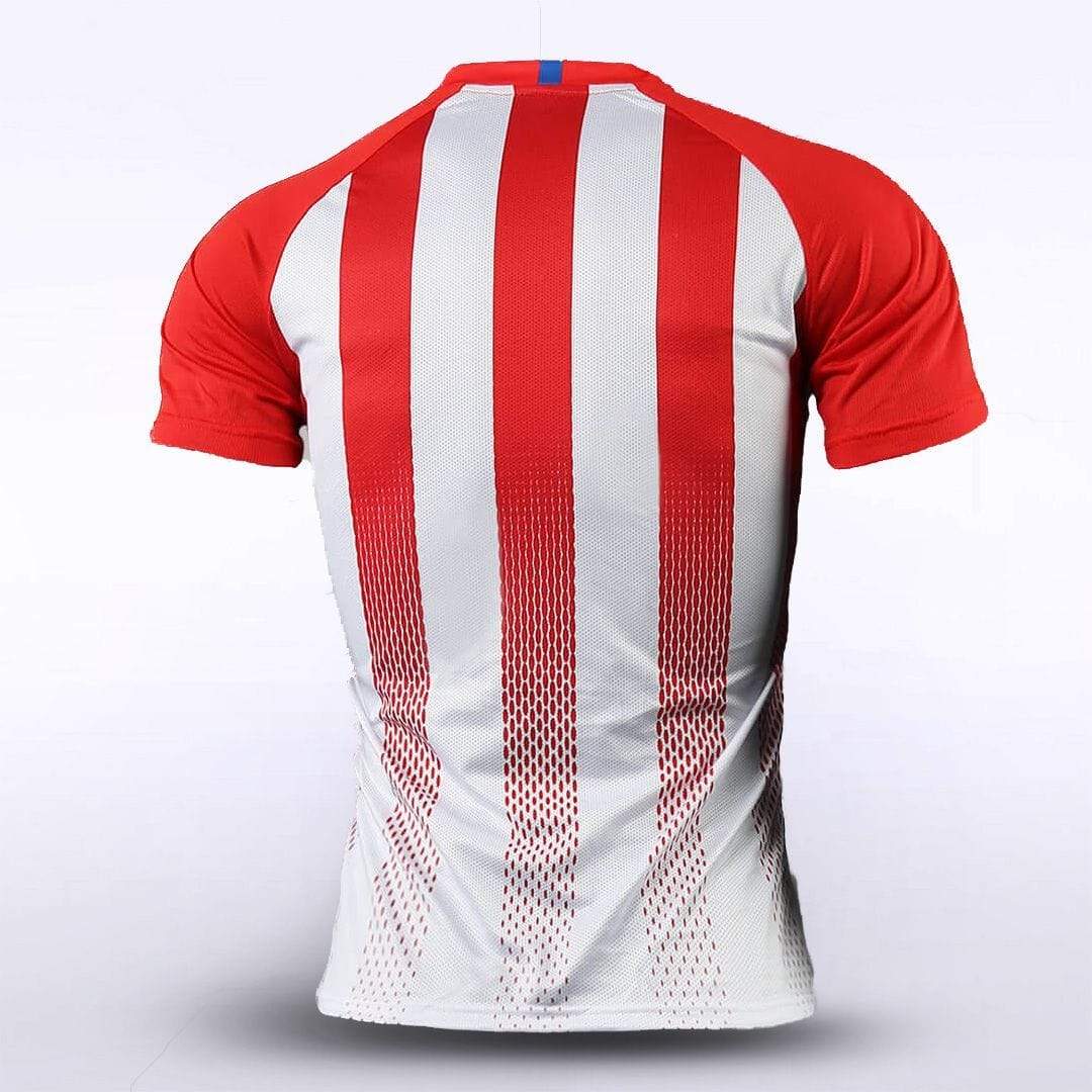 Custom White Men's Sublimated Soccer Jersey