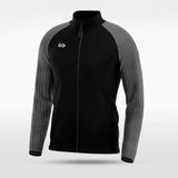 Black Embrace Orbit Adult Jacket Design