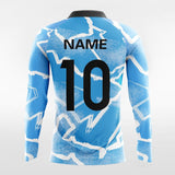 Pop Camouflage 4 - Customized Men's Sublimated Long Sleeve Soccer Jersey