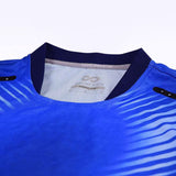 Custom Blue Men's Soccer Jersey