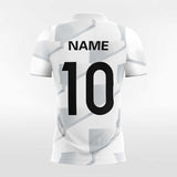 Custom White Men's Sublimated Soccer Jersey