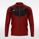 Babylon Sublimated Full-Zip Jacket Red