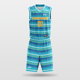 Ripple Sublimated Basketball Set