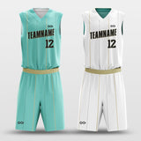 Classic 82 - Customized Reversible Sublimated Basketball Set