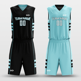 CLASSIC26 - Customized Reversible Sublimated Basketball Set