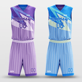 Classic 73 - Customized Reversible Sublimated Basketball Set