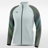 Grey Embrace Aurora Sublimated Full-Zip Jacket