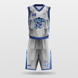 Green Sublimated Basketball Uniform