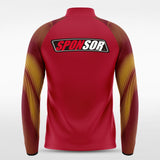 Red Embrace Aurora Full-Zip Jacket Custom 