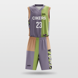 Nomad Custom Sublimated Basketball Set