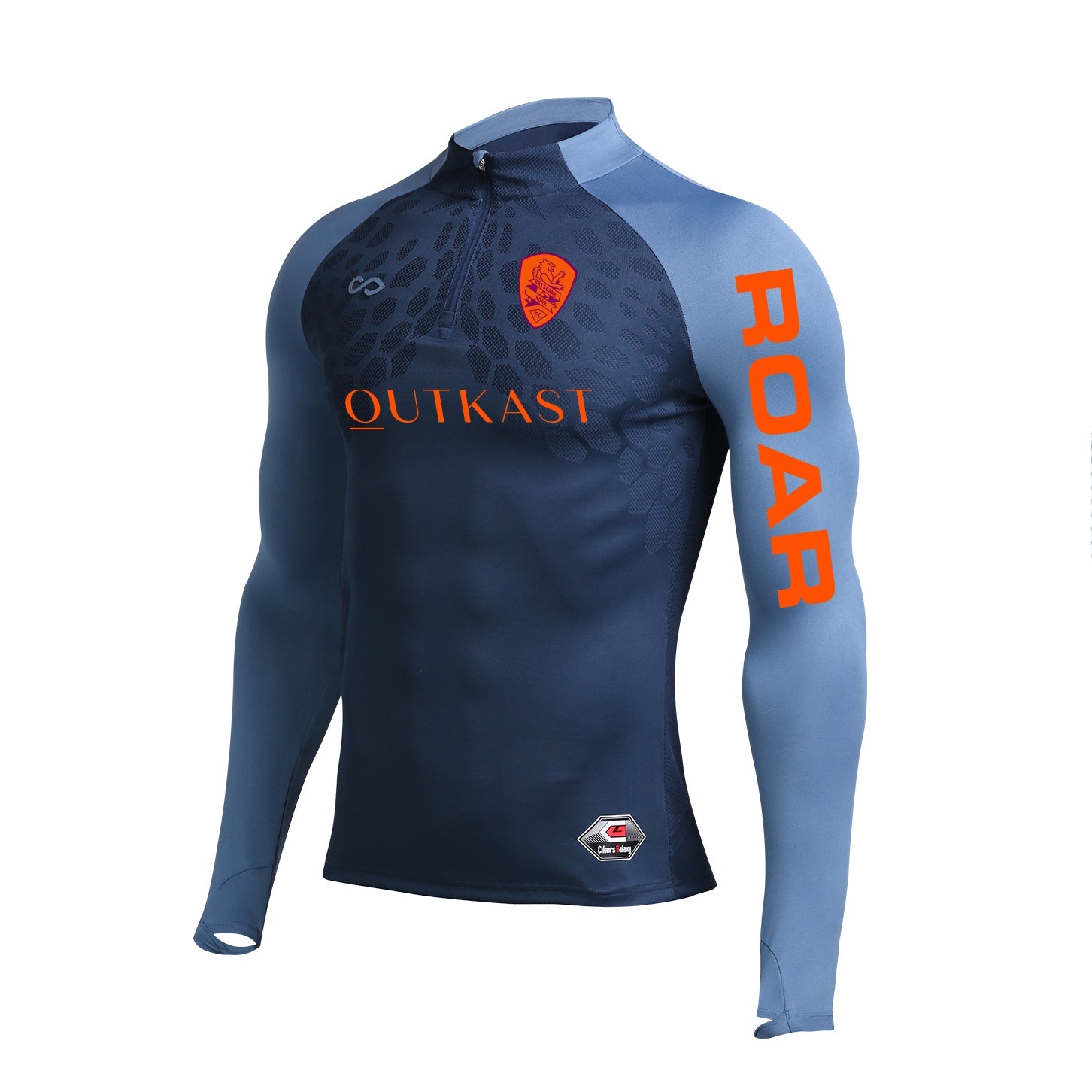 Brisbane Roar GK 24/25 1/4 Zip Jacket