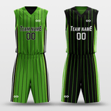 Moss - Customized Reversible Sublimated Basketball Set