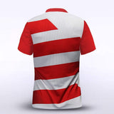 Red Kid's Team Soccer Jersey Design