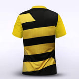 Yellow Kid's Team Soccer Jersey Design