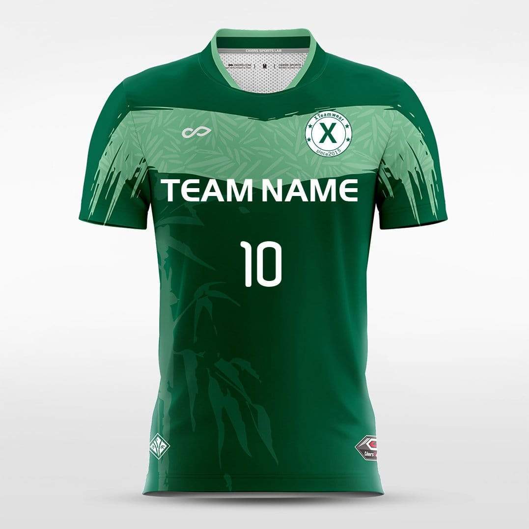 Green Sublimated Jersey Design