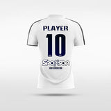 Custom White Kids Team Soccer Jerseys