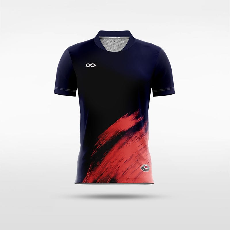 Black Solar Flare Soccer Jersey