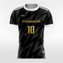 Black Soccer Jersey