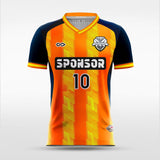 Fluorescent Orange Sublimated Soccer Jersey