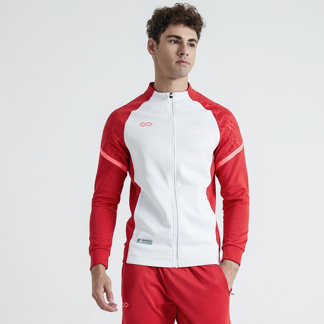 Dragon Vein 2 Custom Team Jacket White and Red