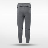 Grey Custom Adult Sports Pants for Team