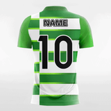 Custom Green Men's Sublimated Soccer Jersey