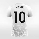 Custom White Men's Sublimated Soccer Jersey