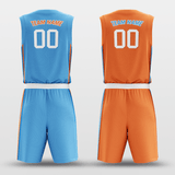 Custom Sublimated Basketball Set