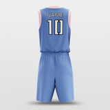 Blue Customized Classic2 Basketball Set