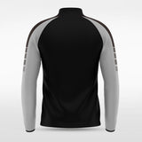 Black Embrace Wind Stopper Full-Zip Jacket Design