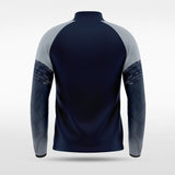 Navy Embrace Splash Full-Zip Jacket Custom 