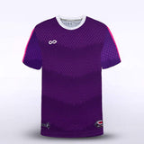 Custom Deep Purple Kid's Soccer Jersey