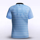 Custom Blue Kid's Sublimated Soccer Jersey