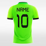 Fluorescent Green Team Soccer Jersey