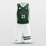 Green Basketball Jersey Set