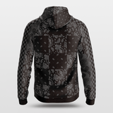 Paisley Customized Loose Fit training Hoodie