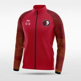 Red Embrace Orbit Sublimated Full-Zip Jacket