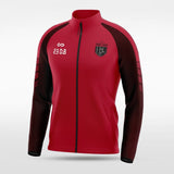 Red Embrace Wind Stopper Full-Zip Jacket Custom 