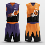 Sun Sublimated Basketball Set