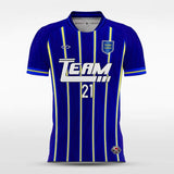 Blue Custom Soccer Uniform