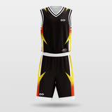 Black Armor Customized Basketball Set