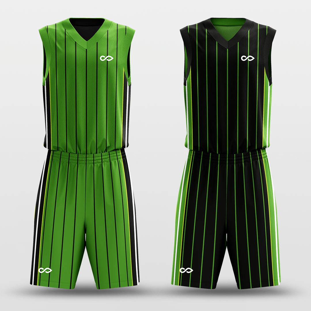 Moss Sublimated Basketball Set