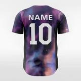 Nebula Customized Button Down Baseball Jersey