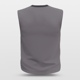 Grey Basketball Sport Shirts 