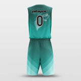 Green Basketball Jersey Set